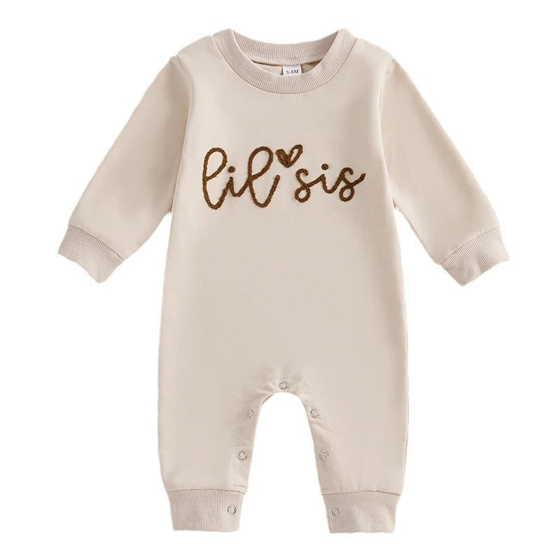 Baby Jumpsuit Baby Girl Simple Onesie